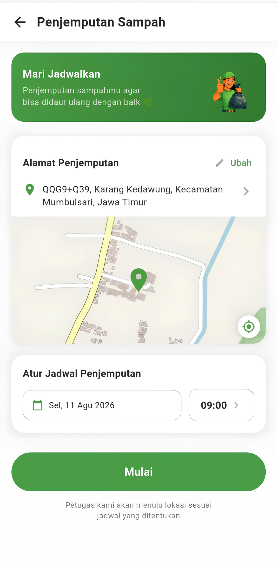 ResiQ Mobile App Screen 1